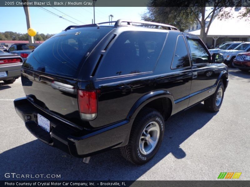 Black / Medium Gray 2005 Chevrolet Blazer LS