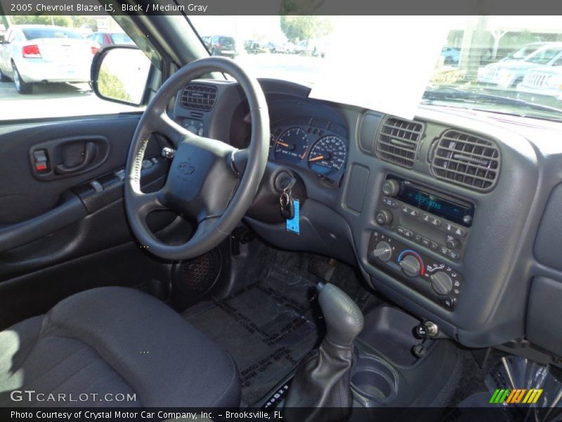 Dashboard of 2005 Blazer LS