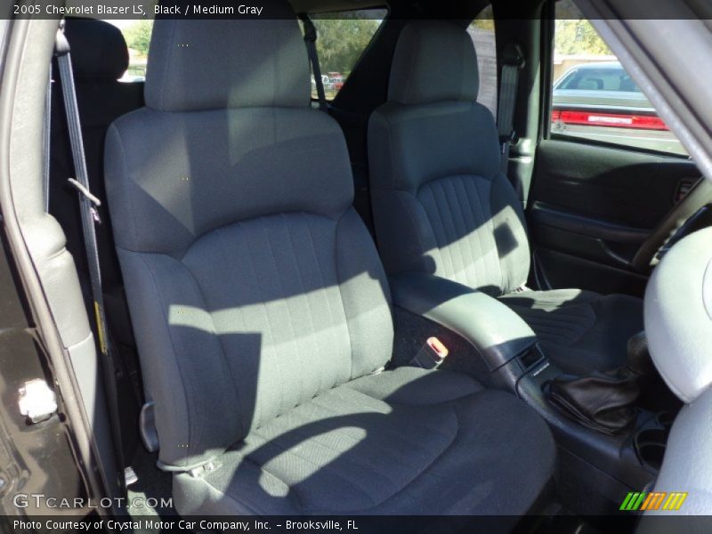 Black / Medium Gray 2005 Chevrolet Blazer LS