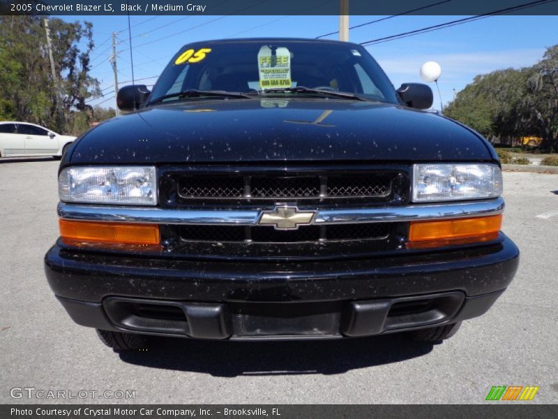 Black / Medium Gray 2005 Chevrolet Blazer LS