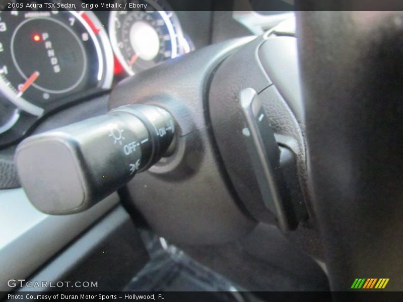 Grigio Metallic / Ebony 2009 Acura TSX Sedan
