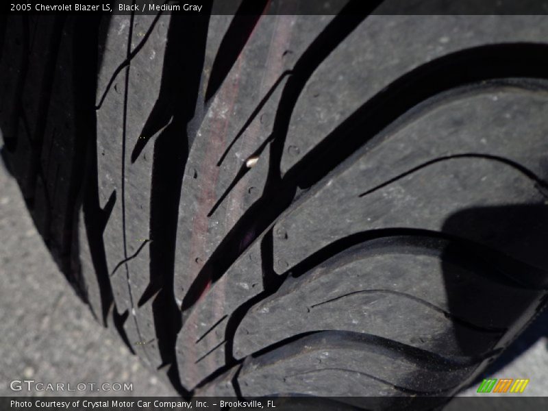 Black / Medium Gray 2005 Chevrolet Blazer LS