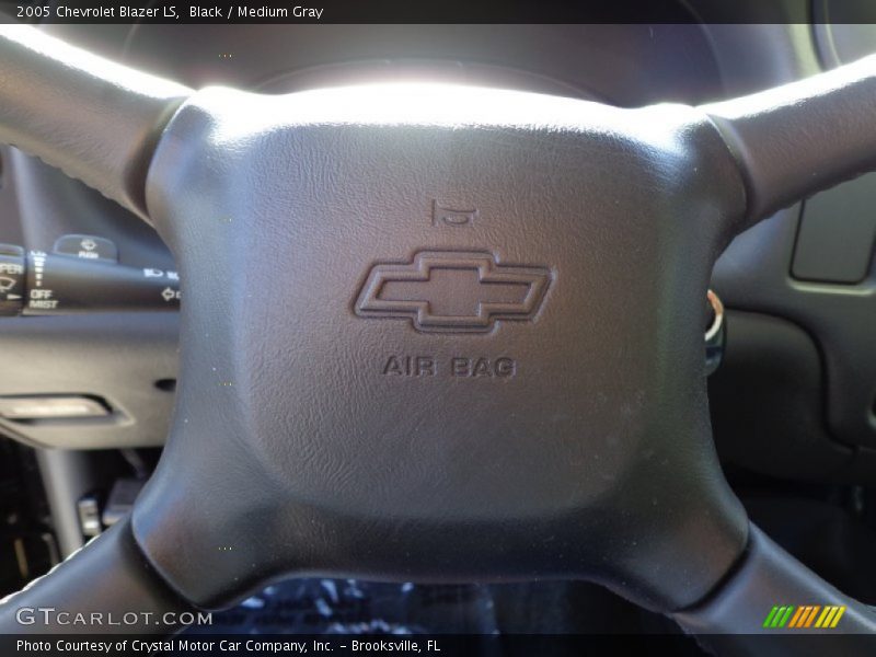 Black / Medium Gray 2005 Chevrolet Blazer LS