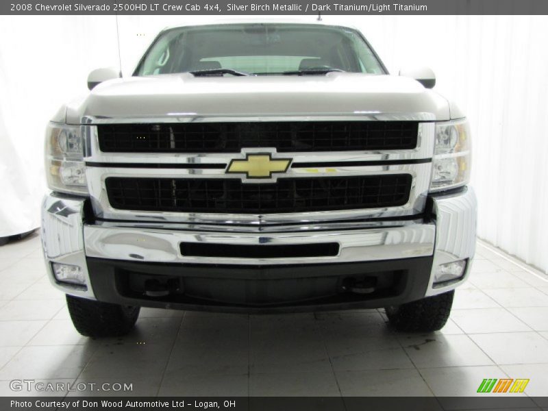 Silver Birch Metallic / Dark Titanium/Light Titanium 2008 Chevrolet Silverado 2500HD LT Crew Cab 4x4