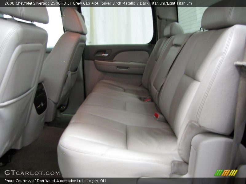 Silver Birch Metallic / Dark Titanium/Light Titanium 2008 Chevrolet Silverado 2500HD LT Crew Cab 4x4