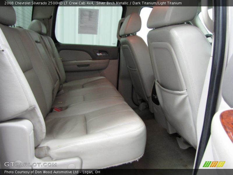 Silver Birch Metallic / Dark Titanium/Light Titanium 2008 Chevrolet Silverado 2500HD LT Crew Cab 4x4
