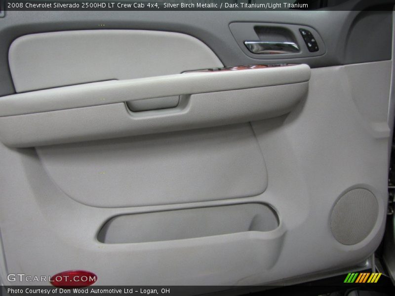 Silver Birch Metallic / Dark Titanium/Light Titanium 2008 Chevrolet Silverado 2500HD LT Crew Cab 4x4
