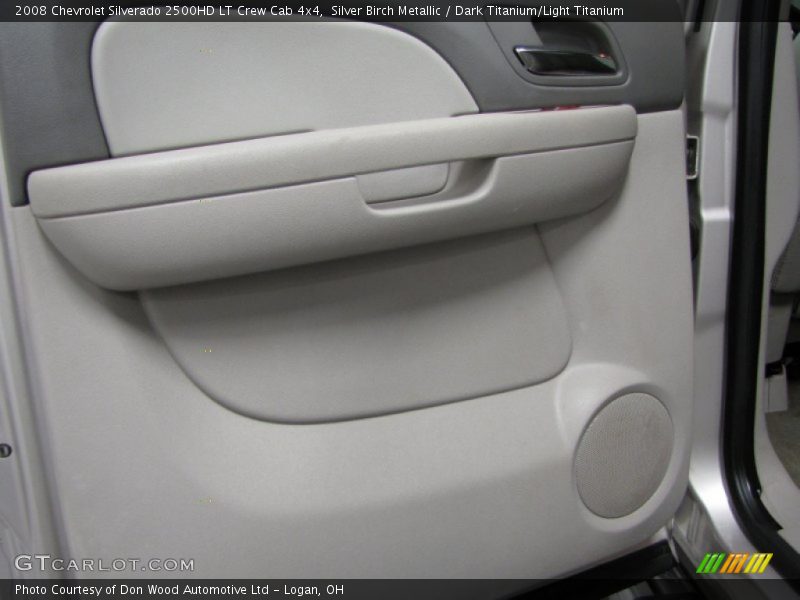 Silver Birch Metallic / Dark Titanium/Light Titanium 2008 Chevrolet Silverado 2500HD LT Crew Cab 4x4