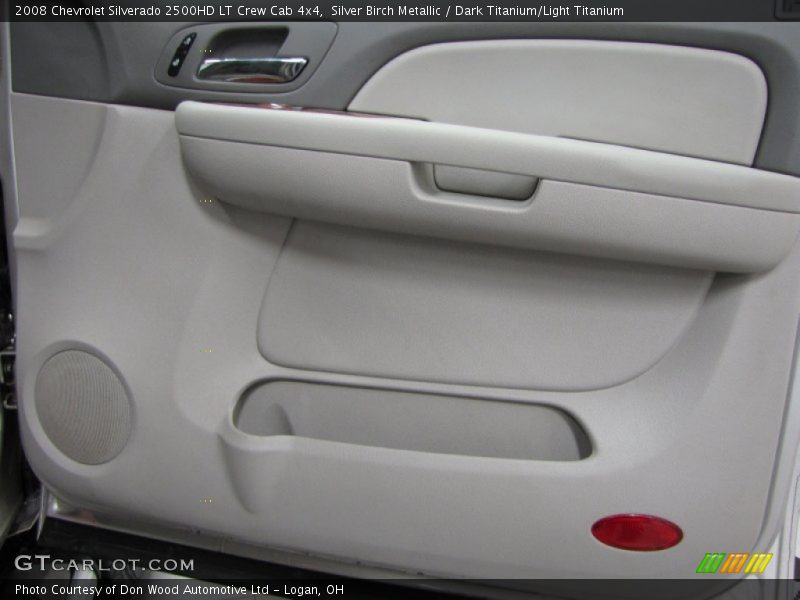 Silver Birch Metallic / Dark Titanium/Light Titanium 2008 Chevrolet Silverado 2500HD LT Crew Cab 4x4