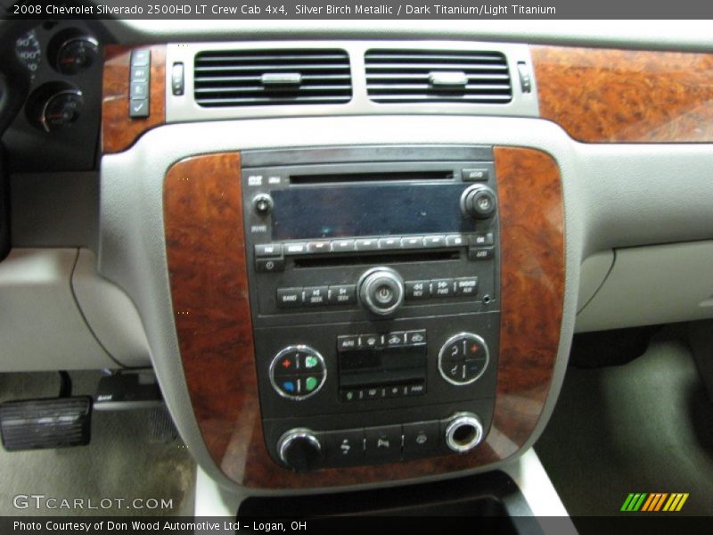 Silver Birch Metallic / Dark Titanium/Light Titanium 2008 Chevrolet Silverado 2500HD LT Crew Cab 4x4