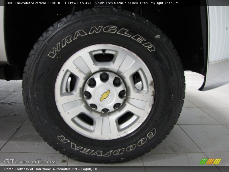 Silver Birch Metallic / Dark Titanium/Light Titanium 2008 Chevrolet Silverado 2500HD LT Crew Cab 4x4