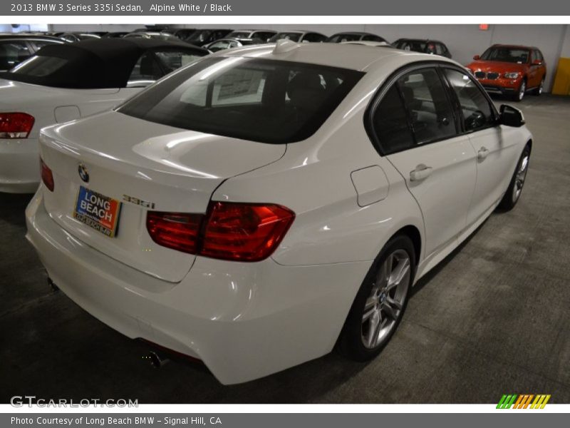 Alpine White / Black 2013 BMW 3 Series 335i Sedan