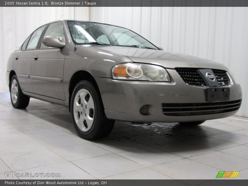Bronze Shimmer / Taupe 2005 Nissan Sentra 1.8