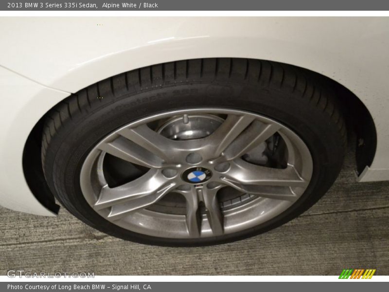 Alpine White / Black 2013 BMW 3 Series 335i Sedan