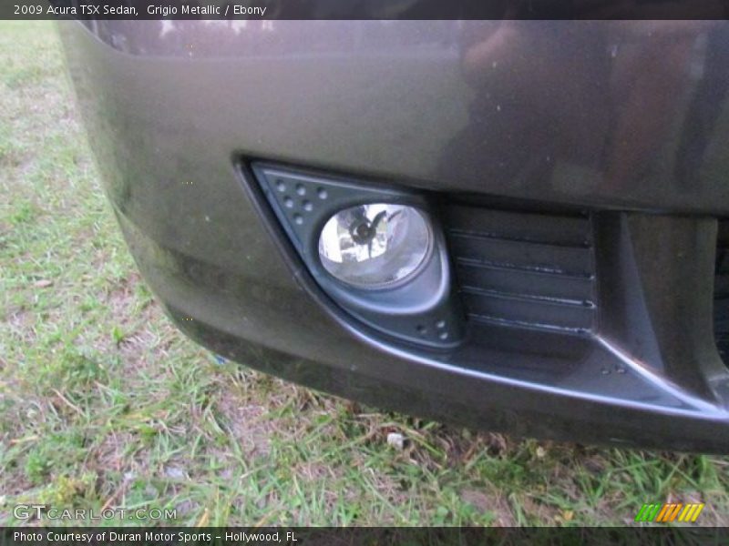 Grigio Metallic / Ebony 2009 Acura TSX Sedan