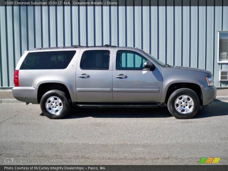 Graystone Metallic / Ebony 2008 Chevrolet Suburban 1500 LT 4x4