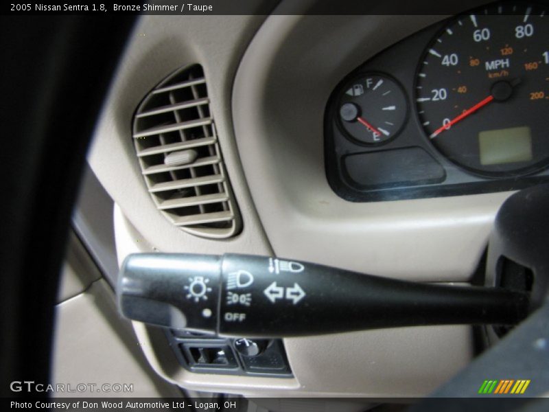 Bronze Shimmer / Taupe 2005 Nissan Sentra 1.8