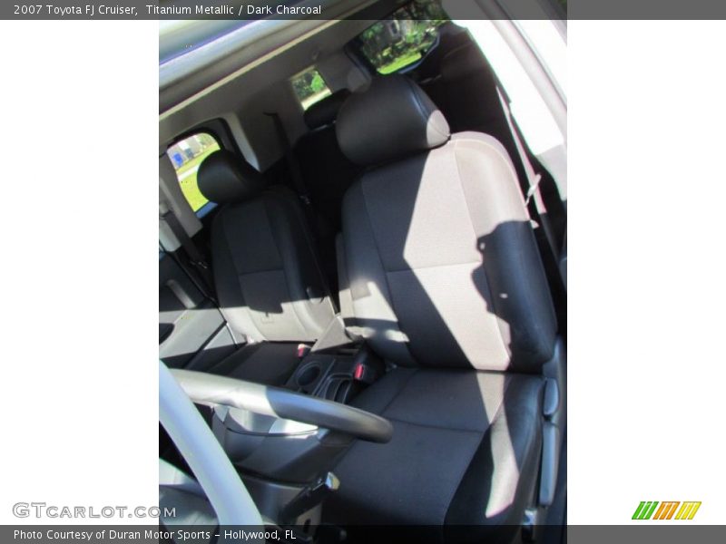Titanium Metallic / Dark Charcoal 2007 Toyota FJ Cruiser