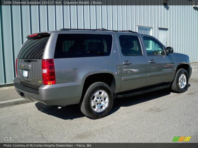 Graystone Metallic / Ebony 2008 Chevrolet Suburban 1500 LT 4x4