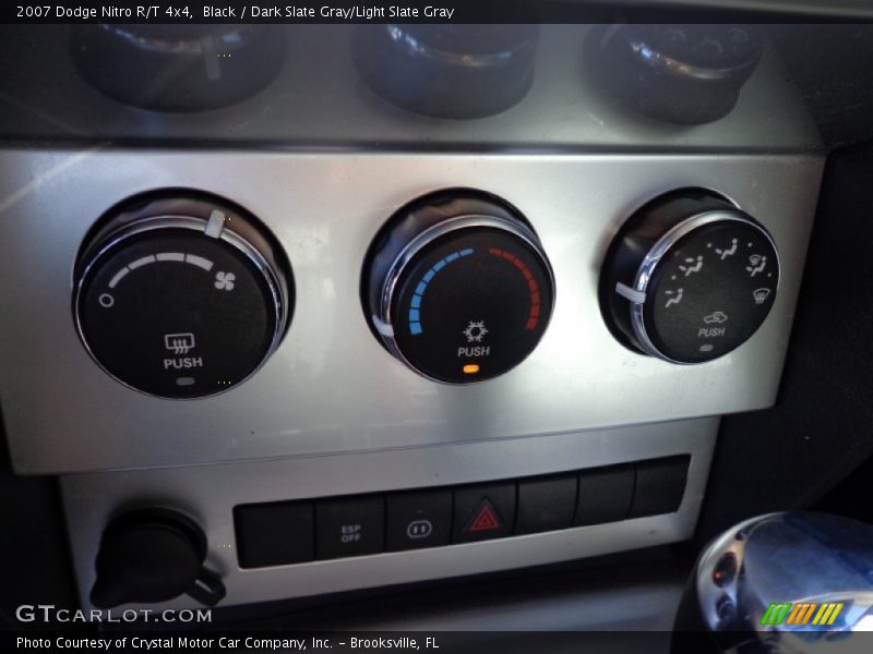 Black / Dark Slate Gray/Light Slate Gray 2007 Dodge Nitro R/T 4x4