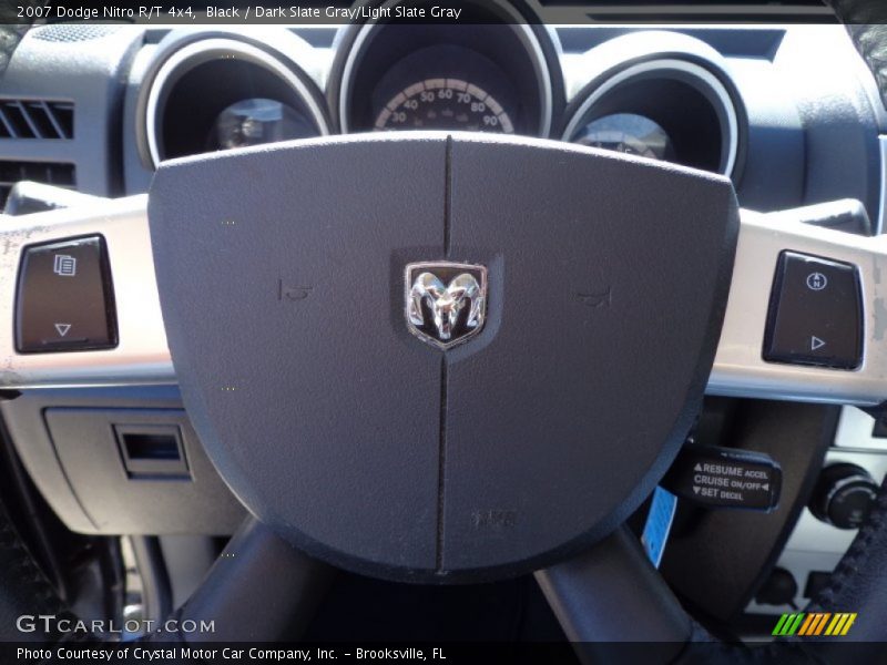 Black / Dark Slate Gray/Light Slate Gray 2007 Dodge Nitro R/T 4x4