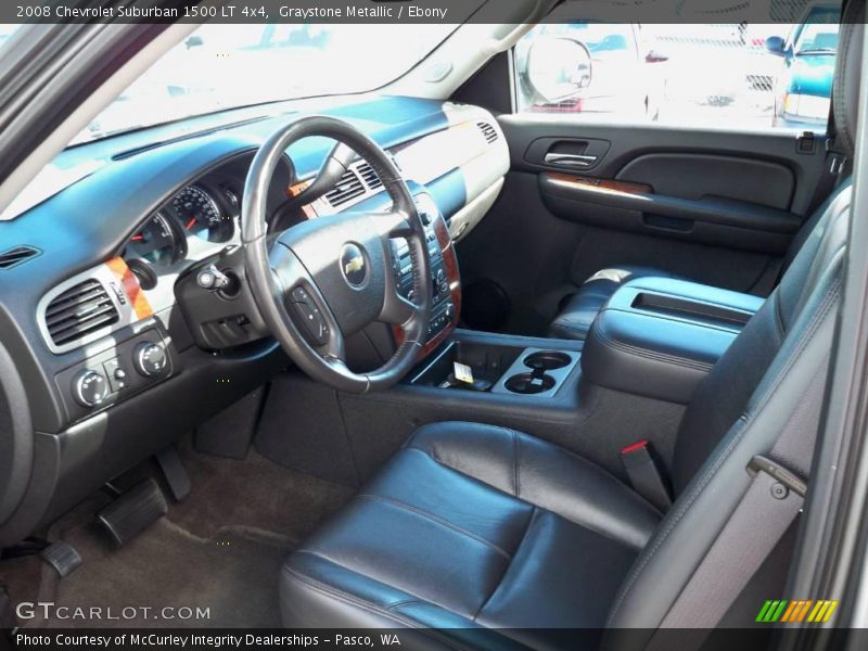 Graystone Metallic / Ebony 2008 Chevrolet Suburban 1500 LT 4x4