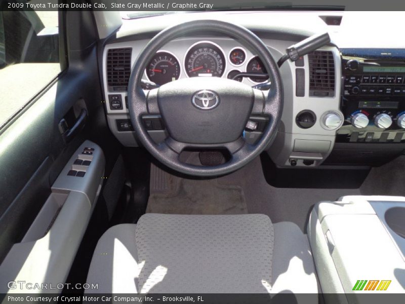 Slate Gray Metallic / Graphite Gray 2009 Toyota Tundra Double Cab
