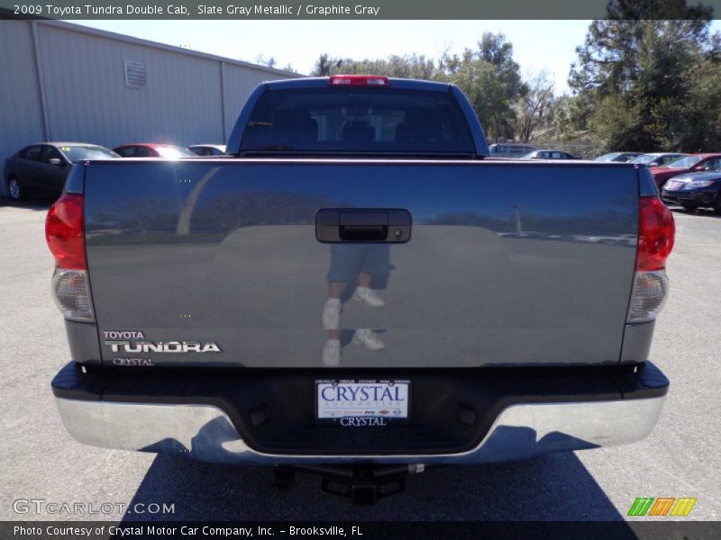 Slate Gray Metallic / Graphite Gray 2009 Toyota Tundra Double Cab