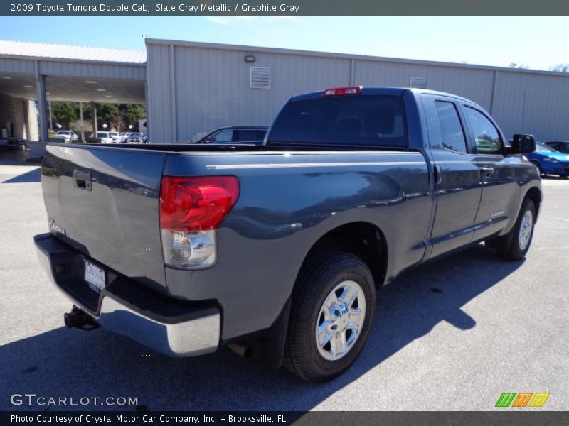 Slate Gray Metallic / Graphite Gray 2009 Toyota Tundra Double Cab