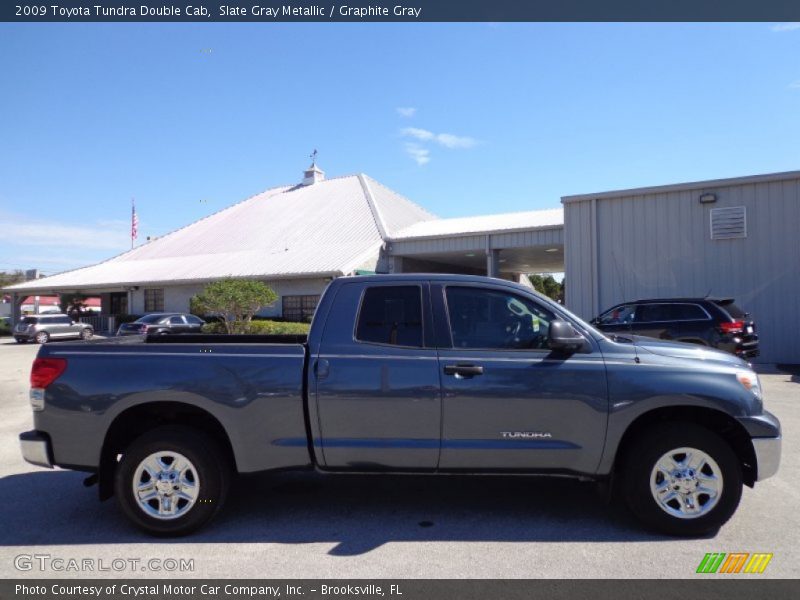 Slate Gray Metallic / Graphite Gray 2009 Toyota Tundra Double Cab
