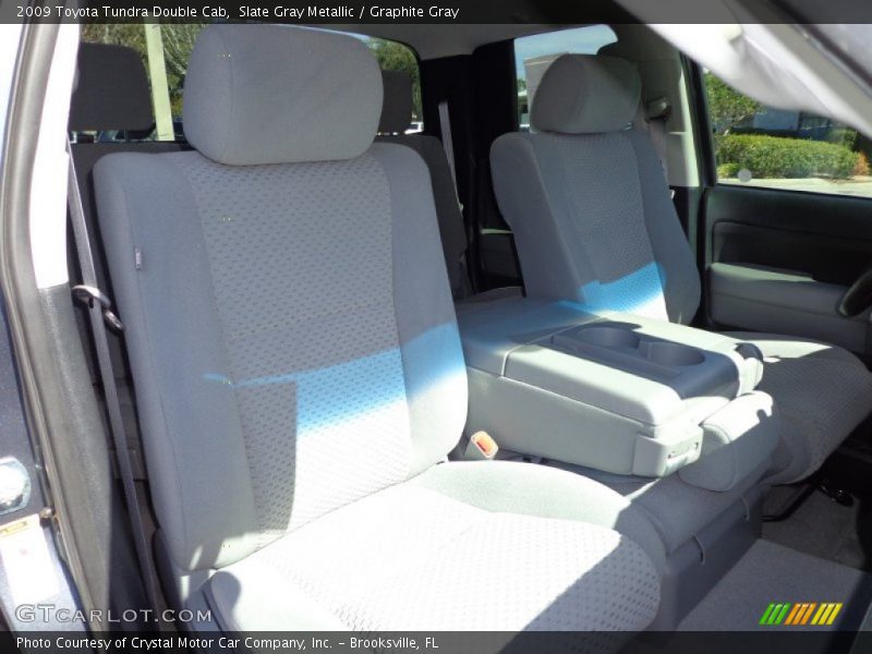Slate Gray Metallic / Graphite Gray 2009 Toyota Tundra Double Cab