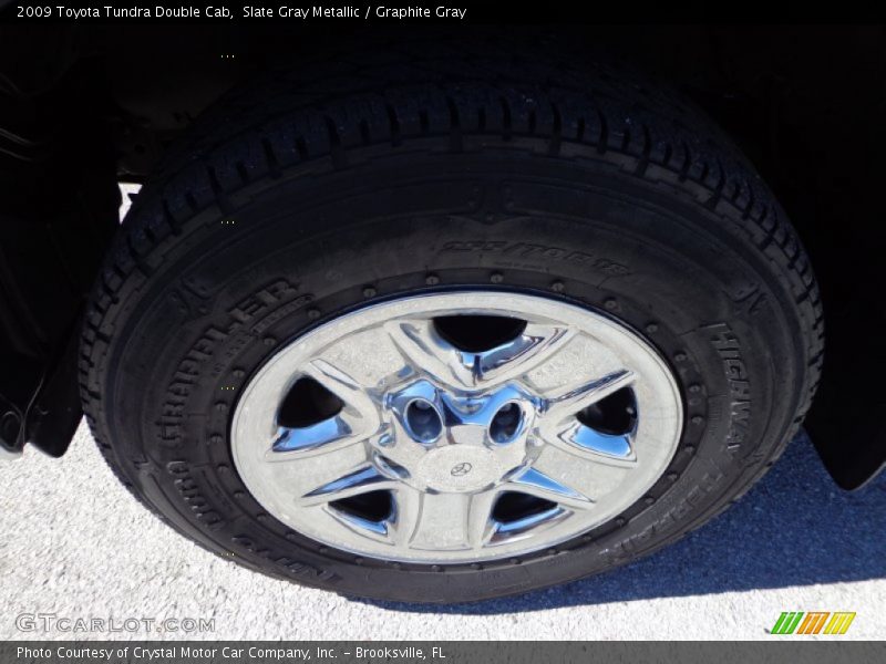 Slate Gray Metallic / Graphite Gray 2009 Toyota Tundra Double Cab