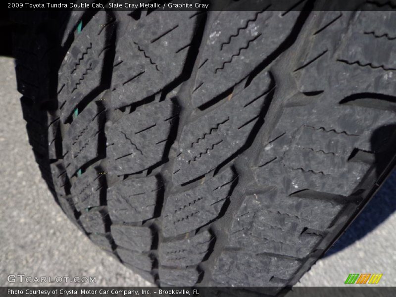 Slate Gray Metallic / Graphite Gray 2009 Toyota Tundra Double Cab
