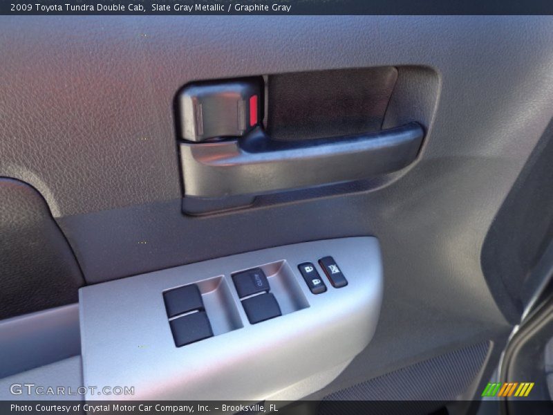 Slate Gray Metallic / Graphite Gray 2009 Toyota Tundra Double Cab