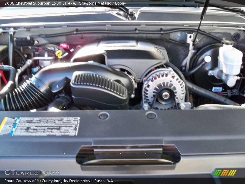 Graystone Metallic / Ebony 2008 Chevrolet Suburban 1500 LT 4x4