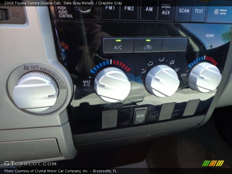 Slate Gray Metallic / Graphite Gray 2009 Toyota Tundra Double Cab