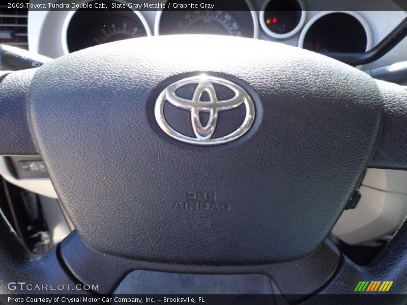 Slate Gray Metallic / Graphite Gray 2009 Toyota Tundra Double Cab