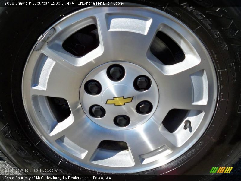 Graystone Metallic / Ebony 2008 Chevrolet Suburban 1500 LT 4x4