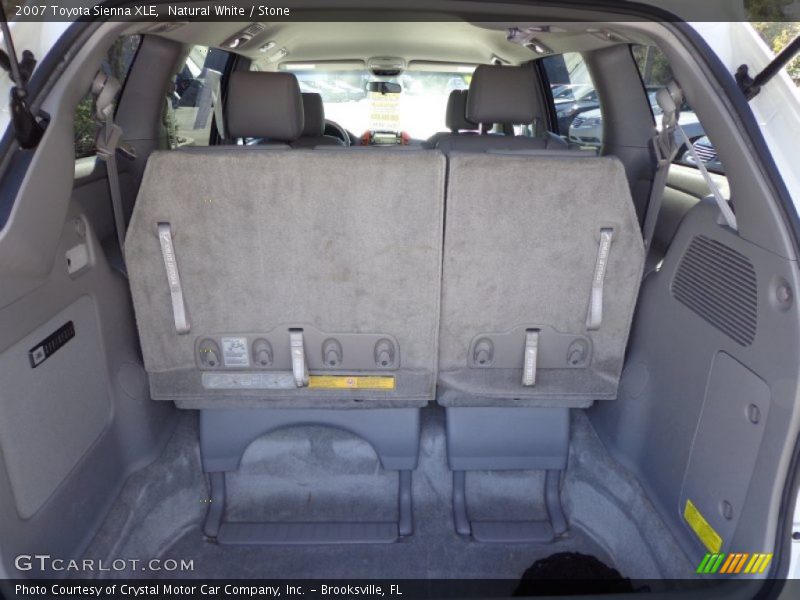 Natural White / Stone 2007 Toyota Sienna XLE