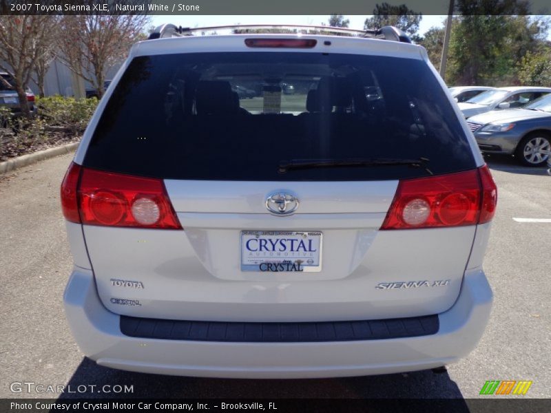 Natural White / Stone 2007 Toyota Sienna XLE