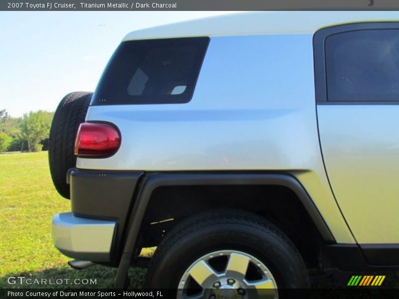 Titanium Metallic / Dark Charcoal 2007 Toyota FJ Cruiser