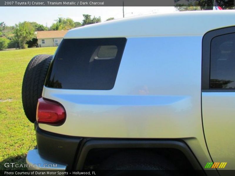 Titanium Metallic / Dark Charcoal 2007 Toyota FJ Cruiser