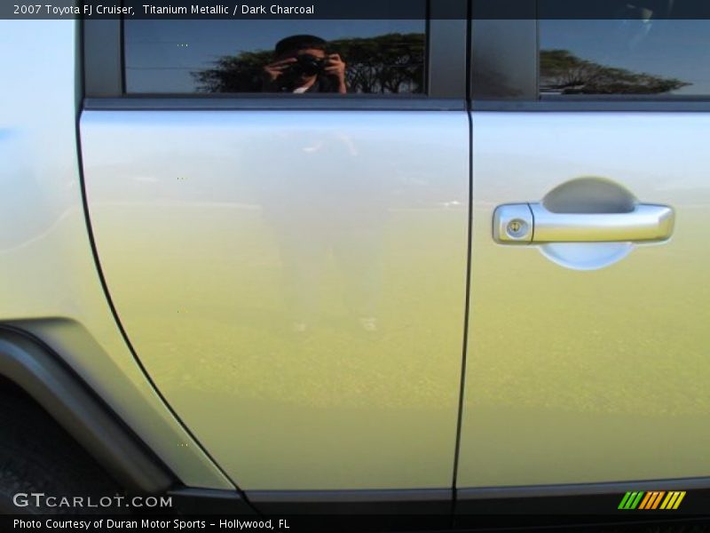 Titanium Metallic / Dark Charcoal 2007 Toyota FJ Cruiser