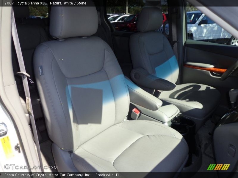 Natural White / Stone 2007 Toyota Sienna XLE