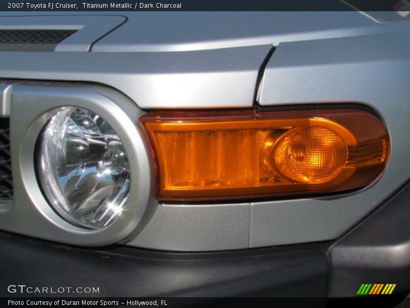Titanium Metallic / Dark Charcoal 2007 Toyota FJ Cruiser
