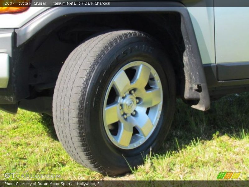 Titanium Metallic / Dark Charcoal 2007 Toyota FJ Cruiser