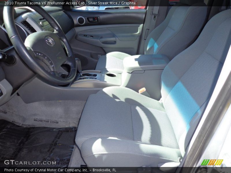 Silver Streak Mica / Graphite 2010 Toyota Tacoma V6 PreRunner Access Cab