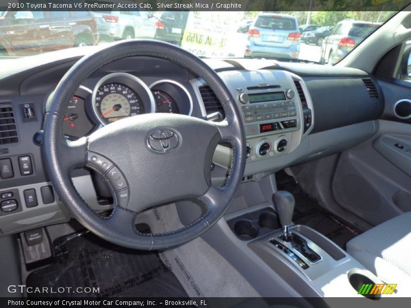 Silver Streak Mica / Graphite 2010 Toyota Tacoma V6 PreRunner Access Cab