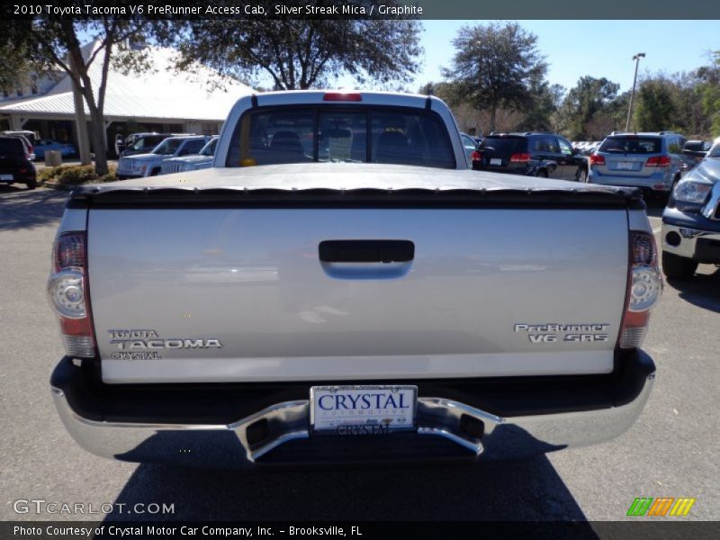 Silver Streak Mica / Graphite 2010 Toyota Tacoma V6 PreRunner Access Cab