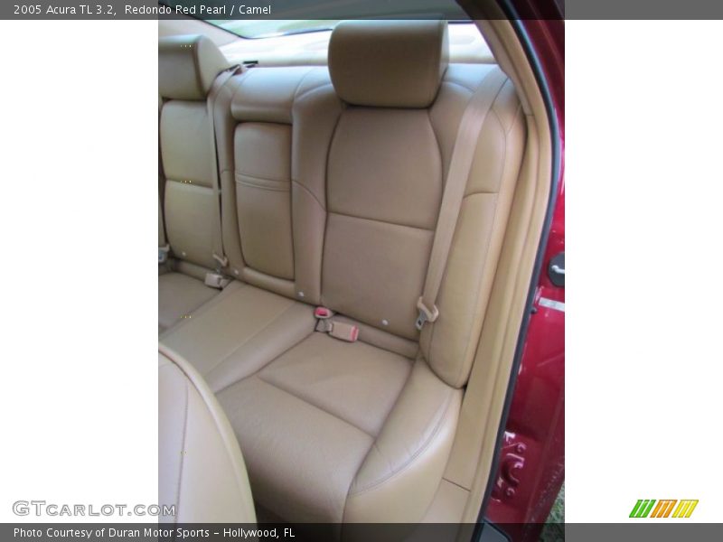 Rear Seat of 2005 TL 3.2